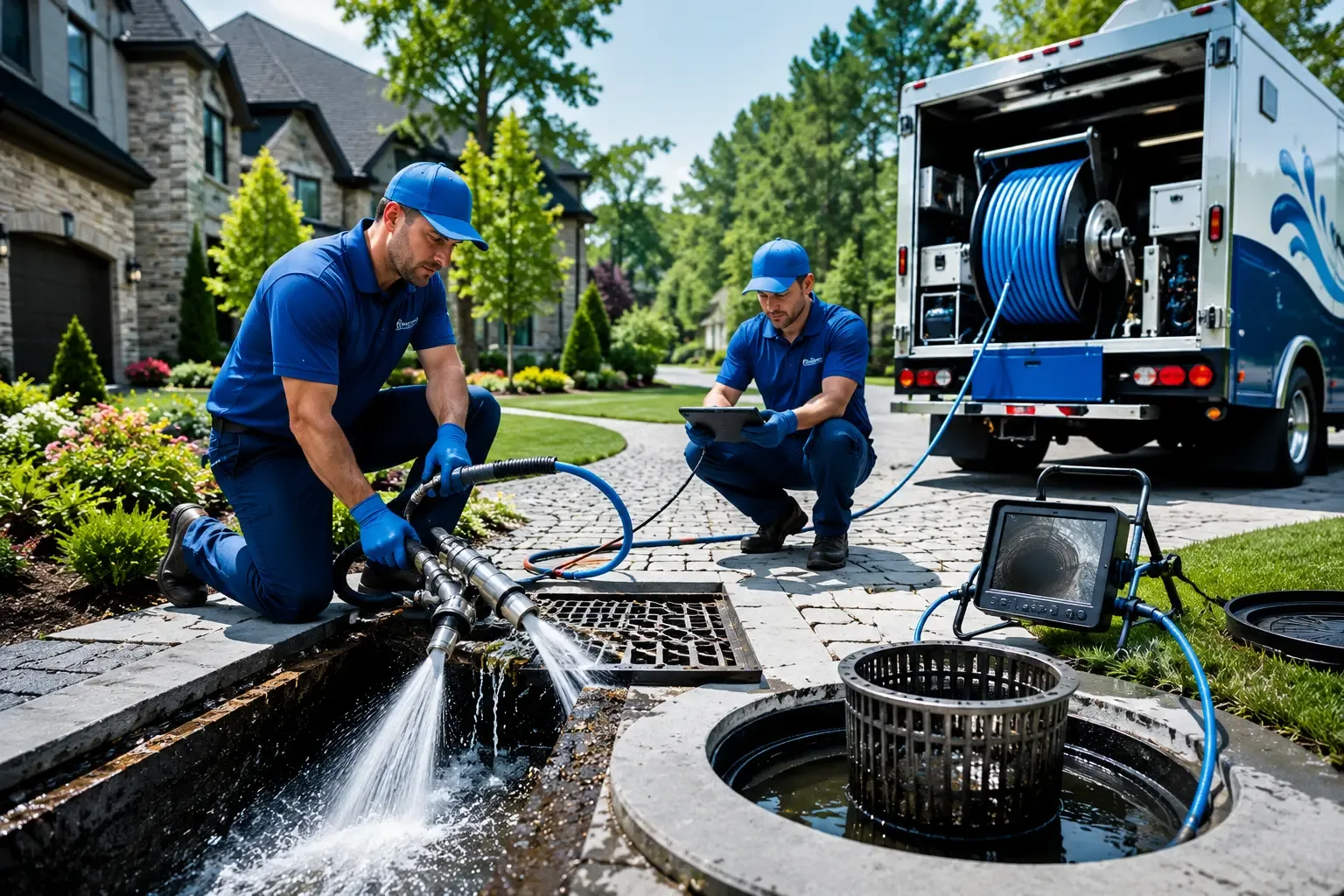 Local outdoor drain cleaning professionals in Fort George G Meade, MD